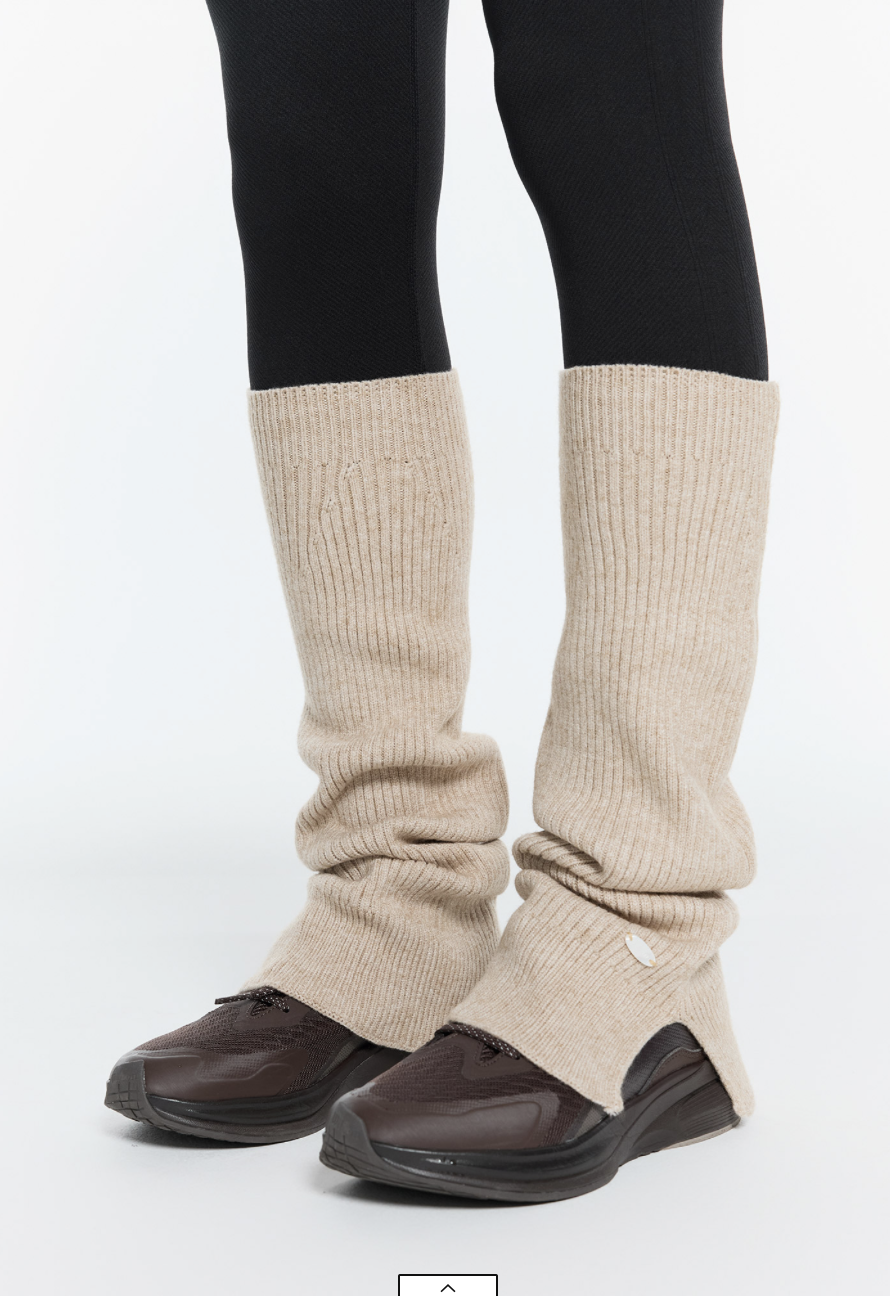 AZ588 KNIT LEG WARMER BEIGE サイズ: F