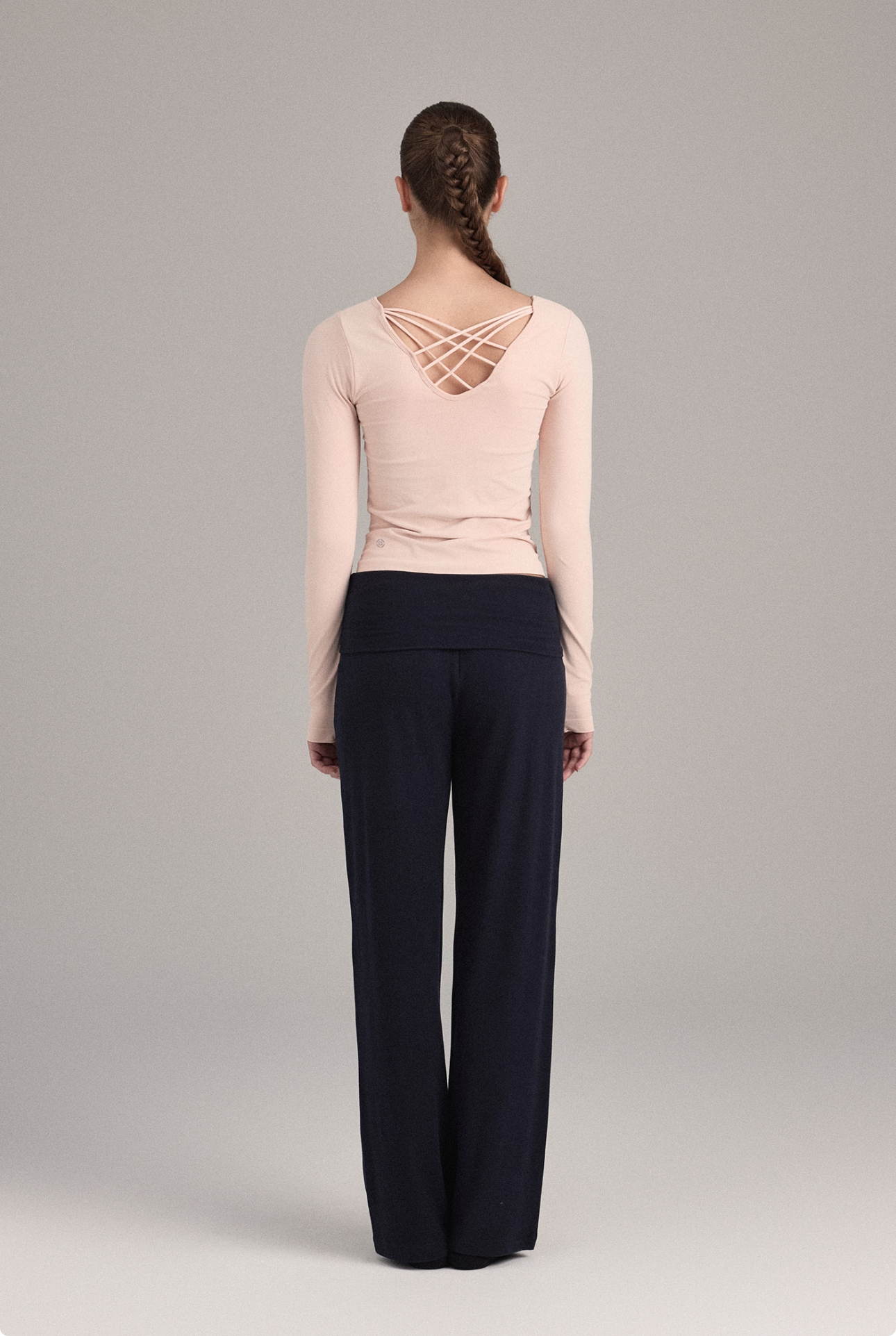TL055 X-BACK PADDED TOP PEACH FADE サイズ: S/M