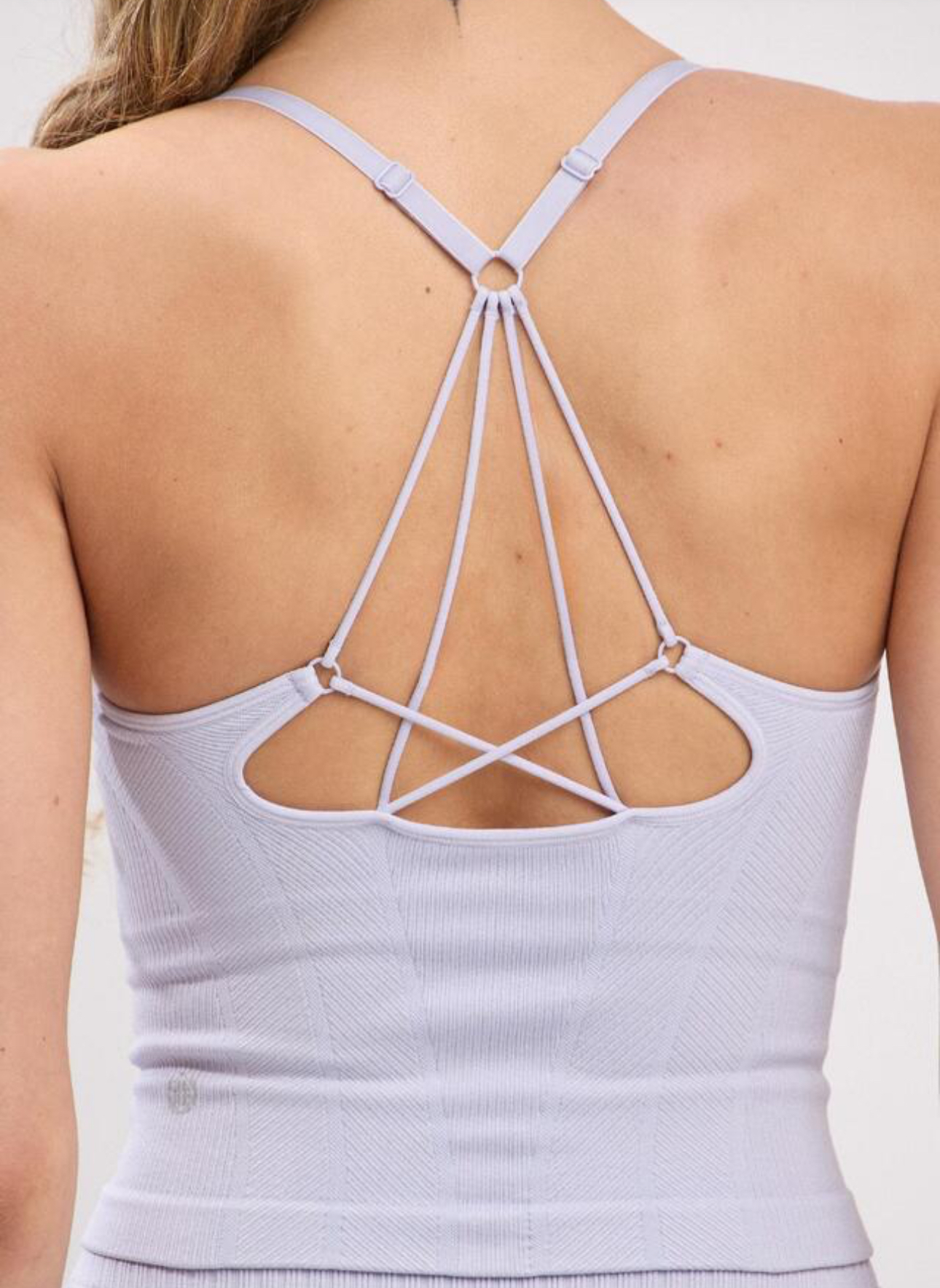 TT041 LUXE TANK SKY BLUE サイズ: S/M