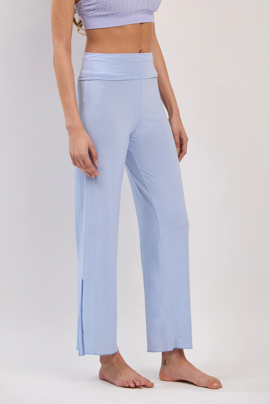 PL012 RELAX PANTS SKYBLUE FADE サイズ: S