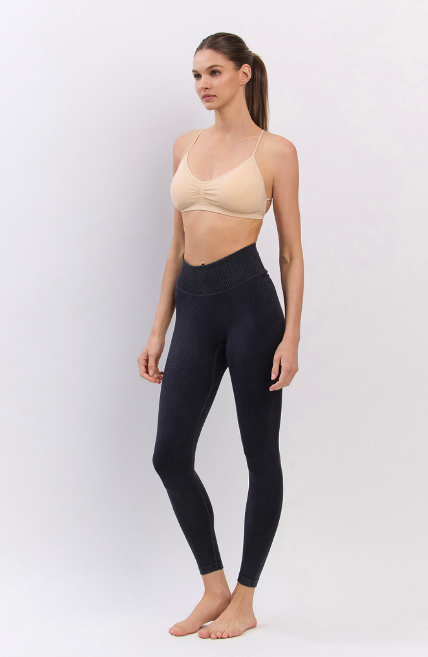 PL074 BLISS LEGGINGS BLACK FADE サイズ: S/M