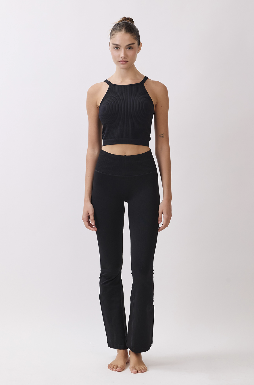 TB039 SPIRAL TANK BLACK サイズ: S/M