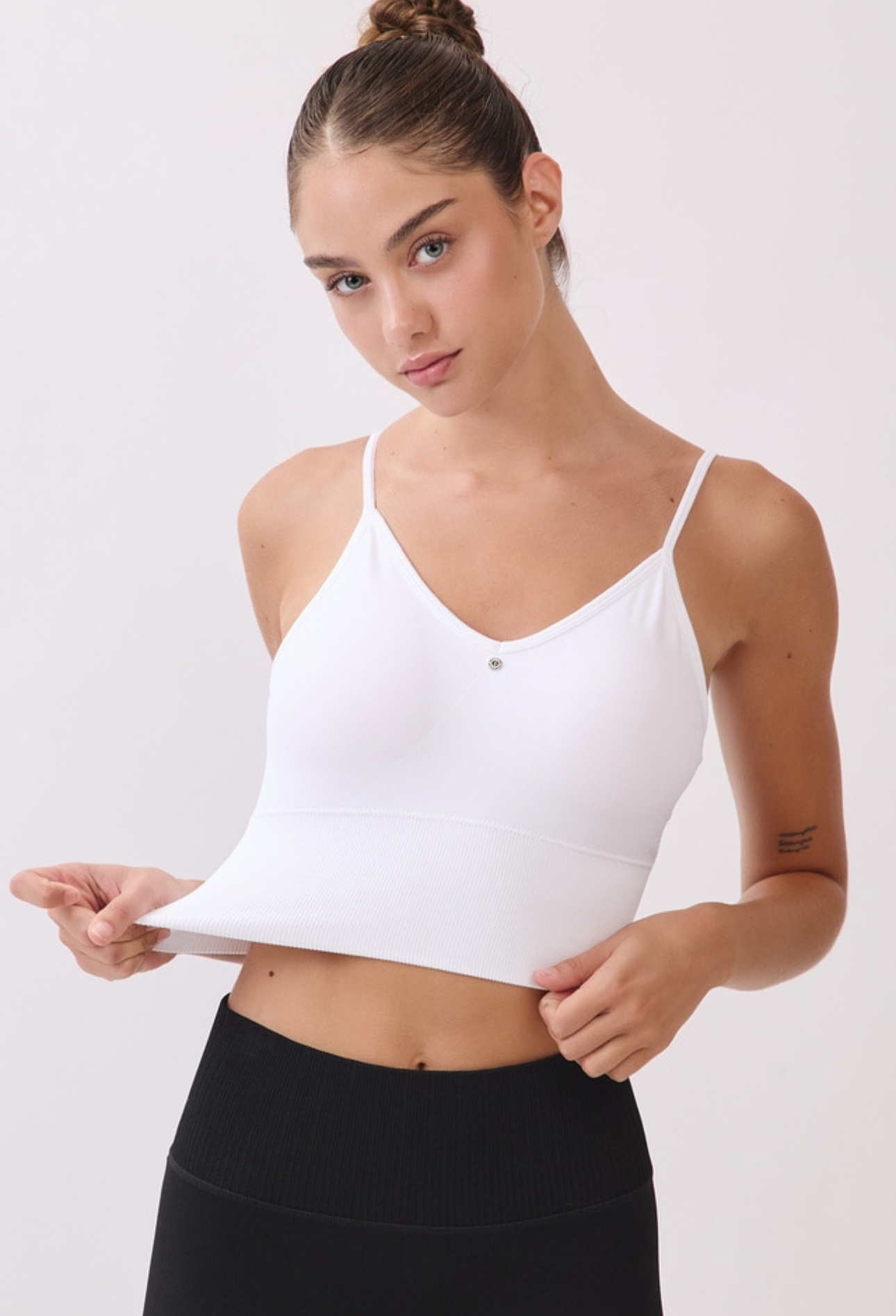 JK01 SIGNATURE BRATOP WHITE サイズ: XS