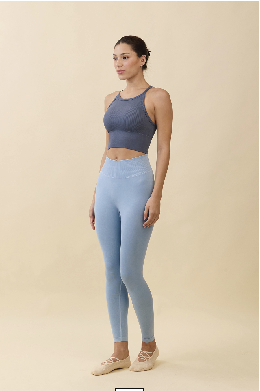 PL427 BLISS LEGGINGS SKY BLUE FADE サイズ: S/M