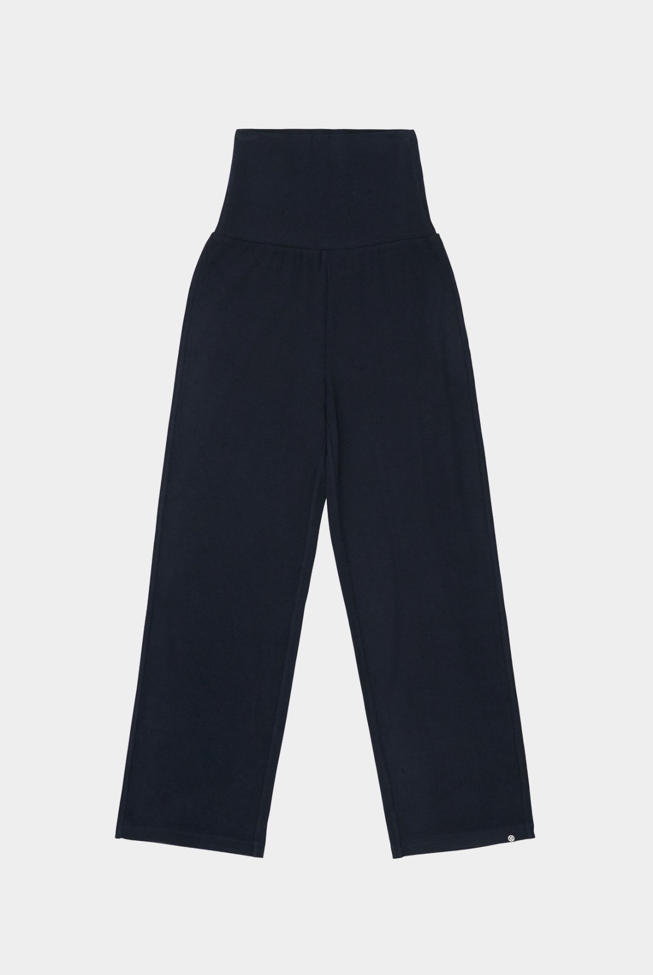 PL454 MICRO STRAIGHT-LEG PANTS NAVY SOLID サイズ: SS