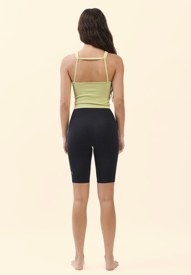 PS428 COMFORT 3/4 LEGGINGS BLACK FADE サイズ: S/M