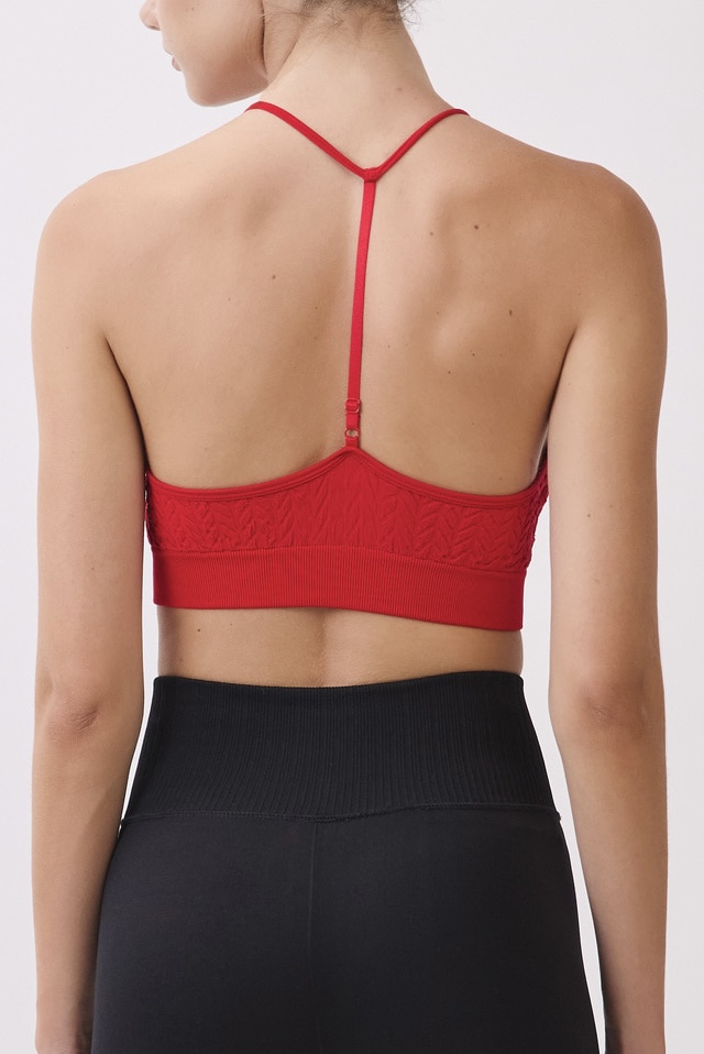 TB015 DREAM BRA RED サイズ: S/M