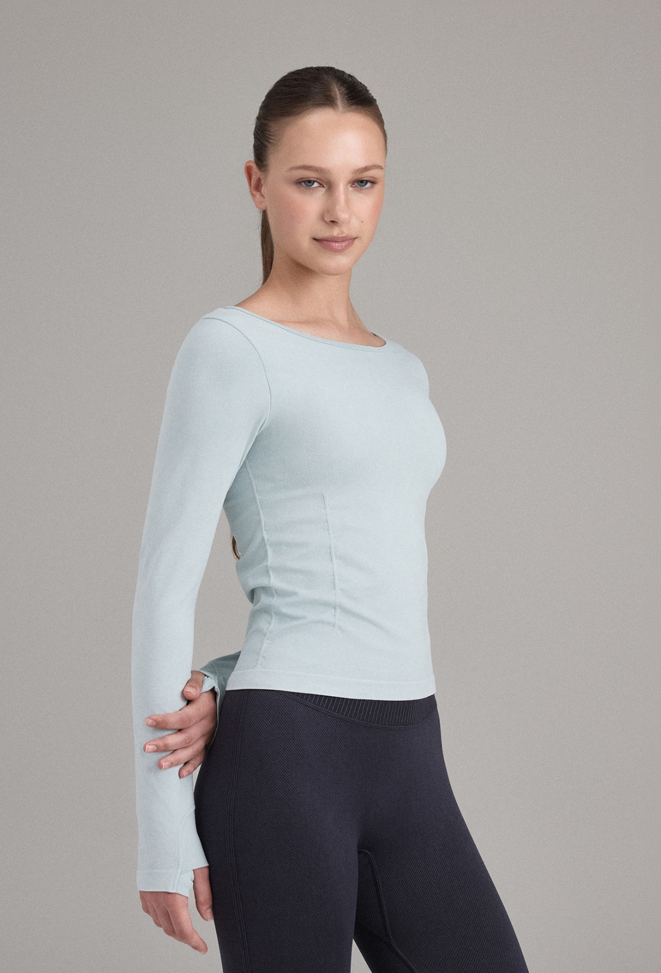 TL055 X-BACK PADDED TOP L.MINT FADE サイズ: S/M
