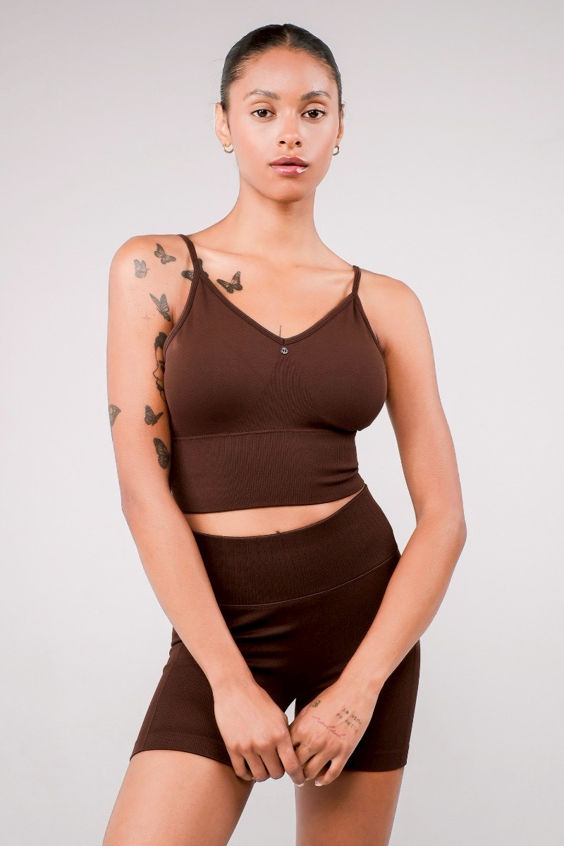 JK01 SIGNATURE BRATOP BROWN