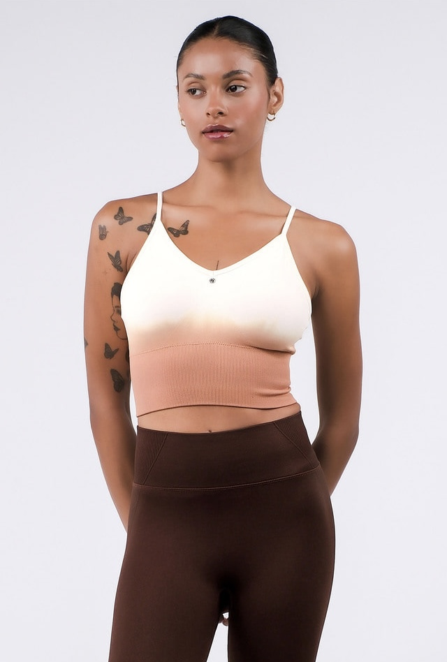 JK01 SIGNATURE BRATOP MOCHA GRADATION サイズ: XS