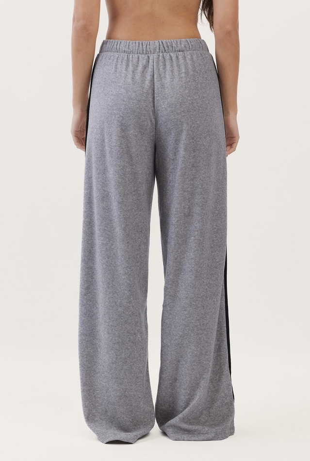 PJ487 LINE TERRY PANTS CHARCOAL SOLID サイズ: ONESIZE