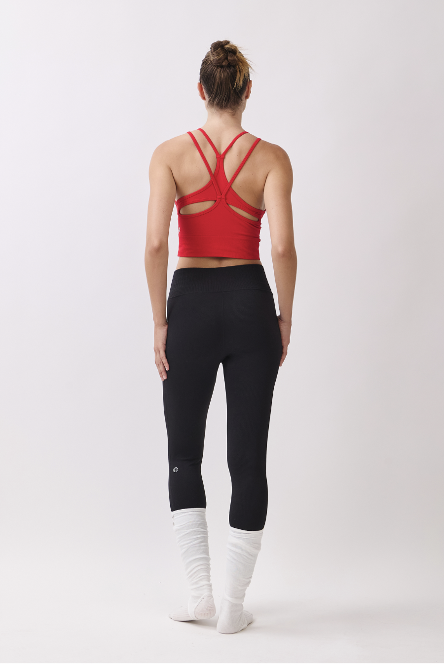 TB042 SEAMLESS TANKTOP RED サイズ: S/M