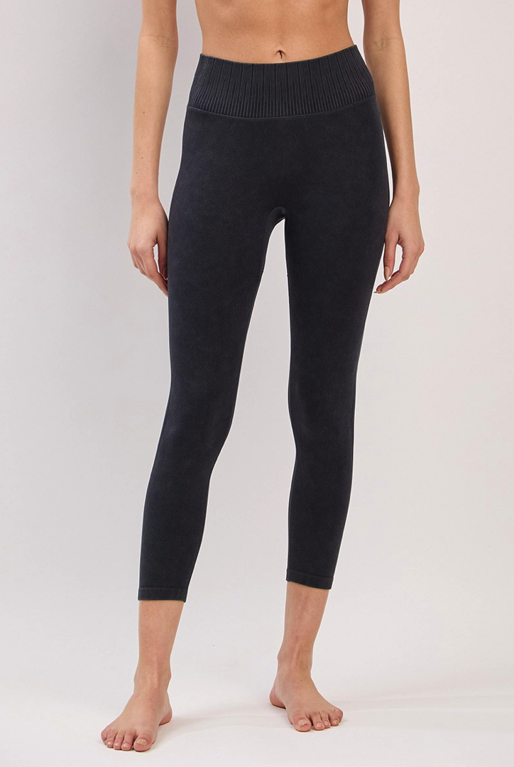 PL071 DOUBLE LEGGINGS BLACK FADE