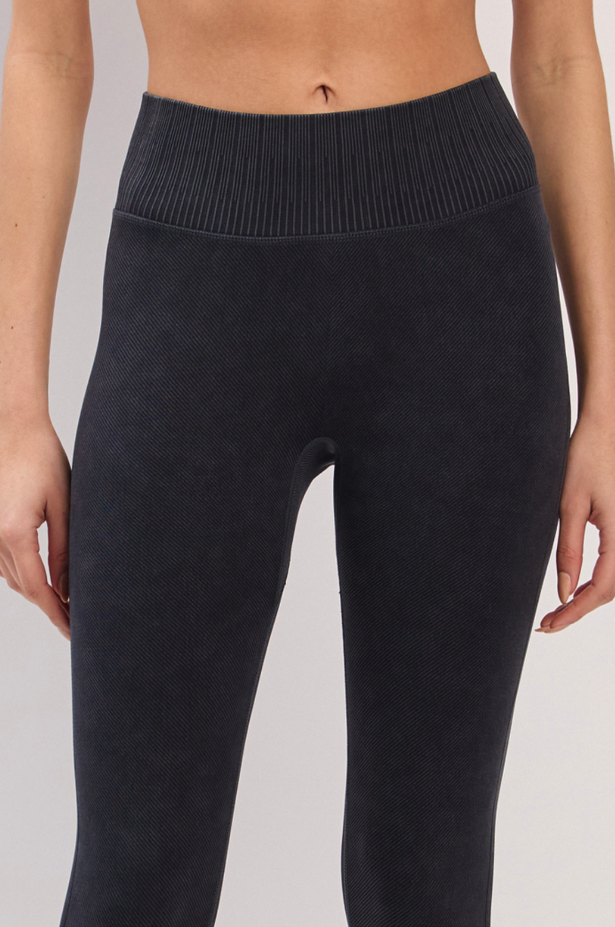 PL071 DOUBLE LEGGINGS BLACK FADE サイズ: S/M