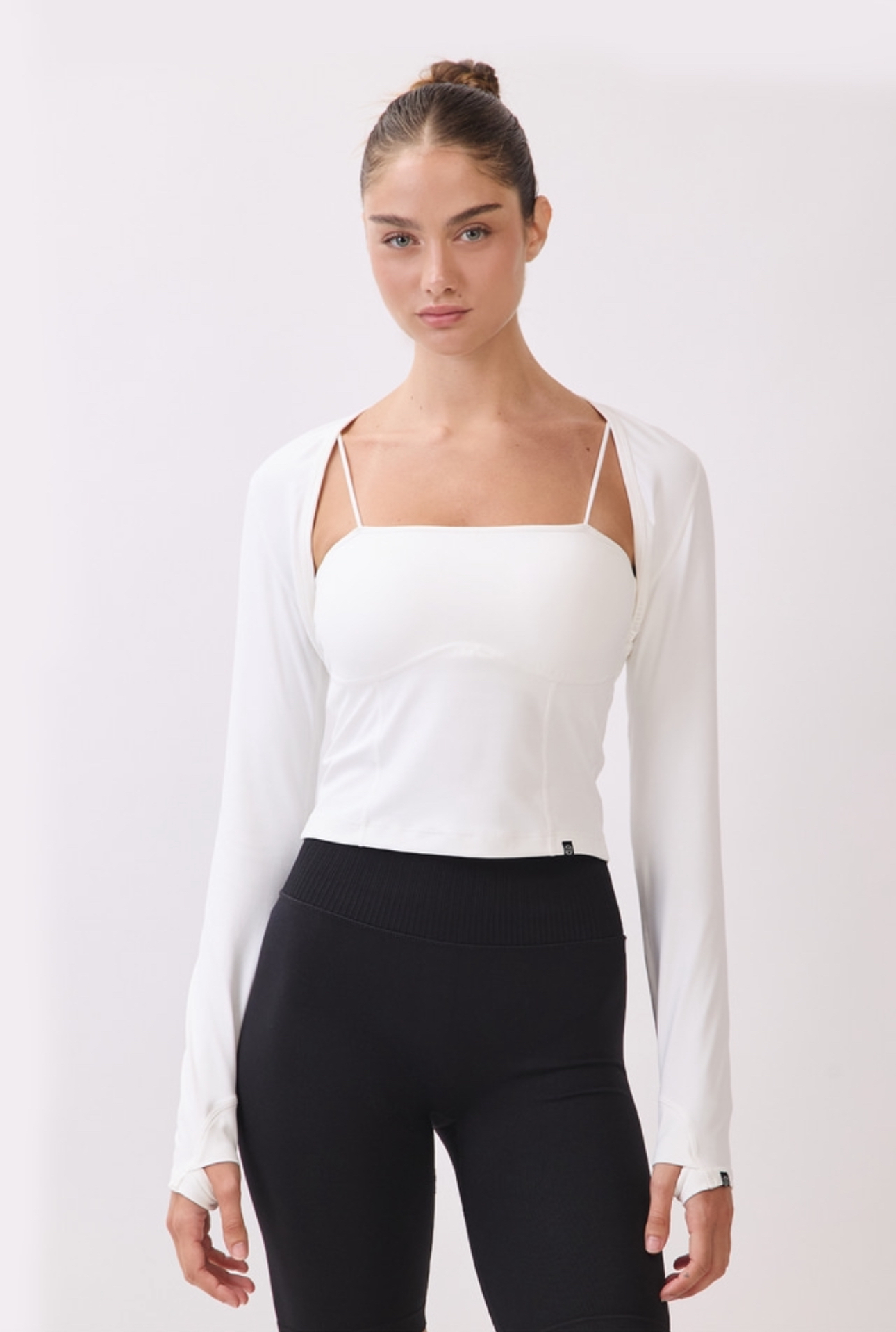 TC191 JERSEY BOLERO WHITE