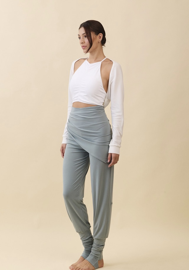 PR473 RELAX WRAP COVER-UP PANTS D.MINT SOLID サイズ: S