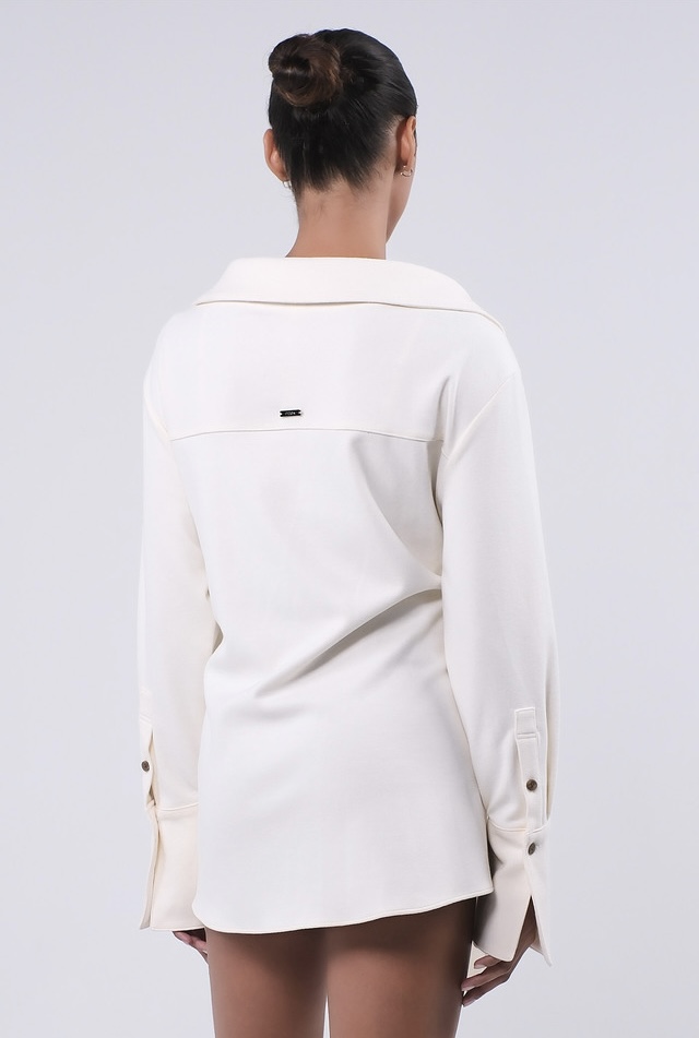 ST193 WRAP SHIRT IVORY サイズ: ONESIZE