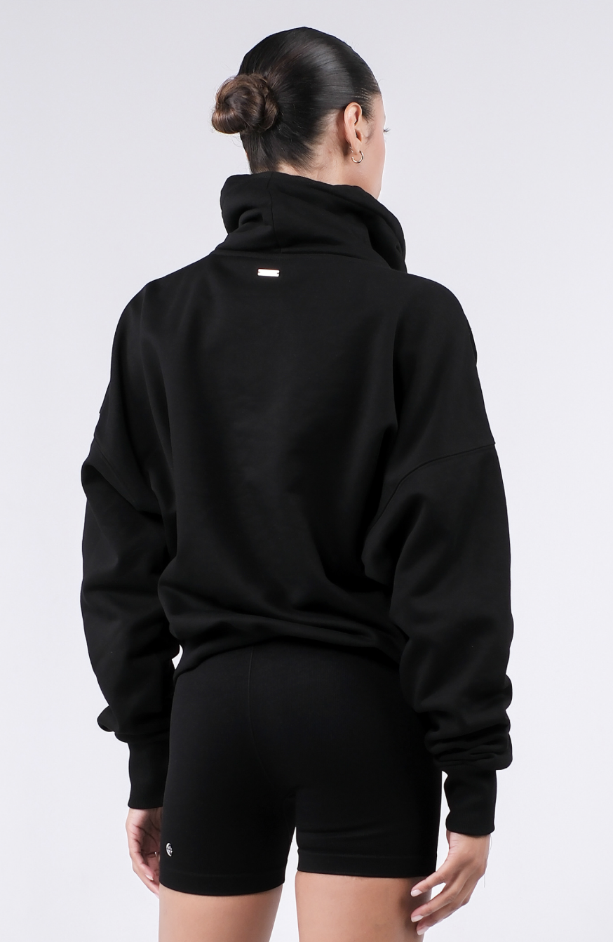 TP142 MINI HOODIE BLACK サイズ: F