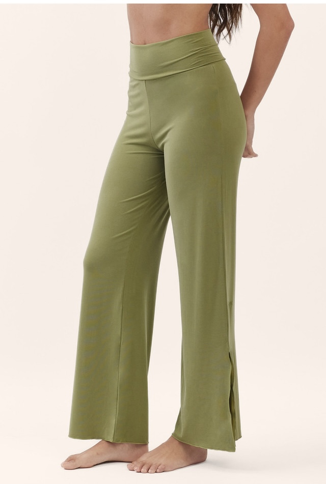 PJ485 RELAX PANTS OLIVE SOLID サイズ: SS