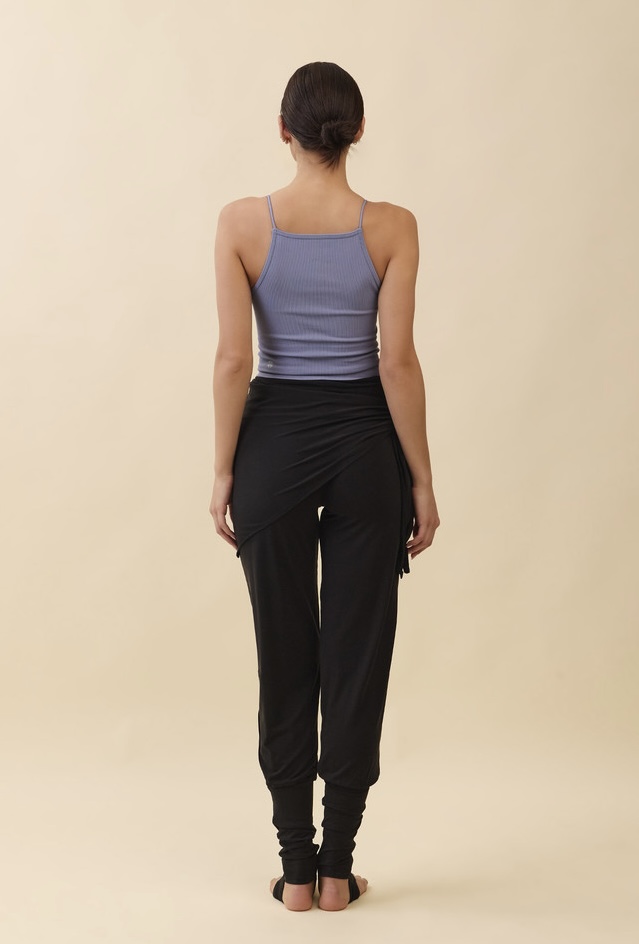TT026 SPAGHETTI STRAP TANKTOP ASH BLUE SOLID サイズ: S/M
