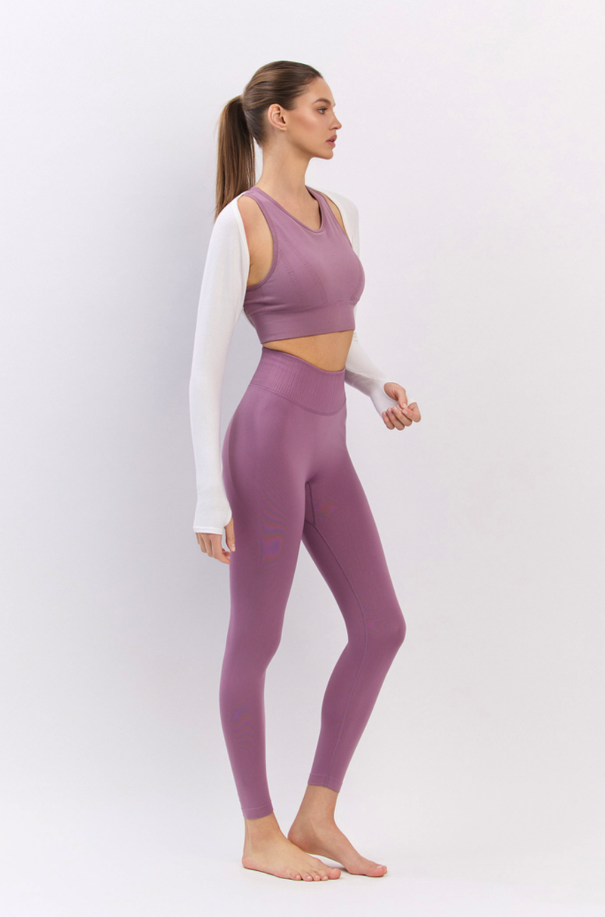 PL074 BLISS LEGGINGS LAVENDER サイズ: S/M
