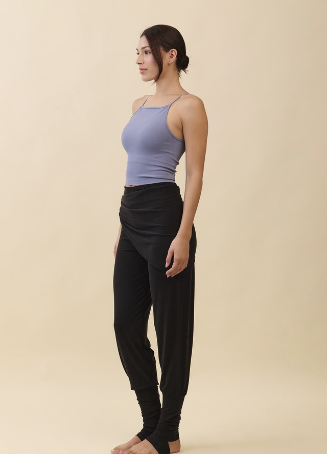TT026 SPAGHETTI STRAP TANKTOP ASH BLUE SOLID サイズ: S/M