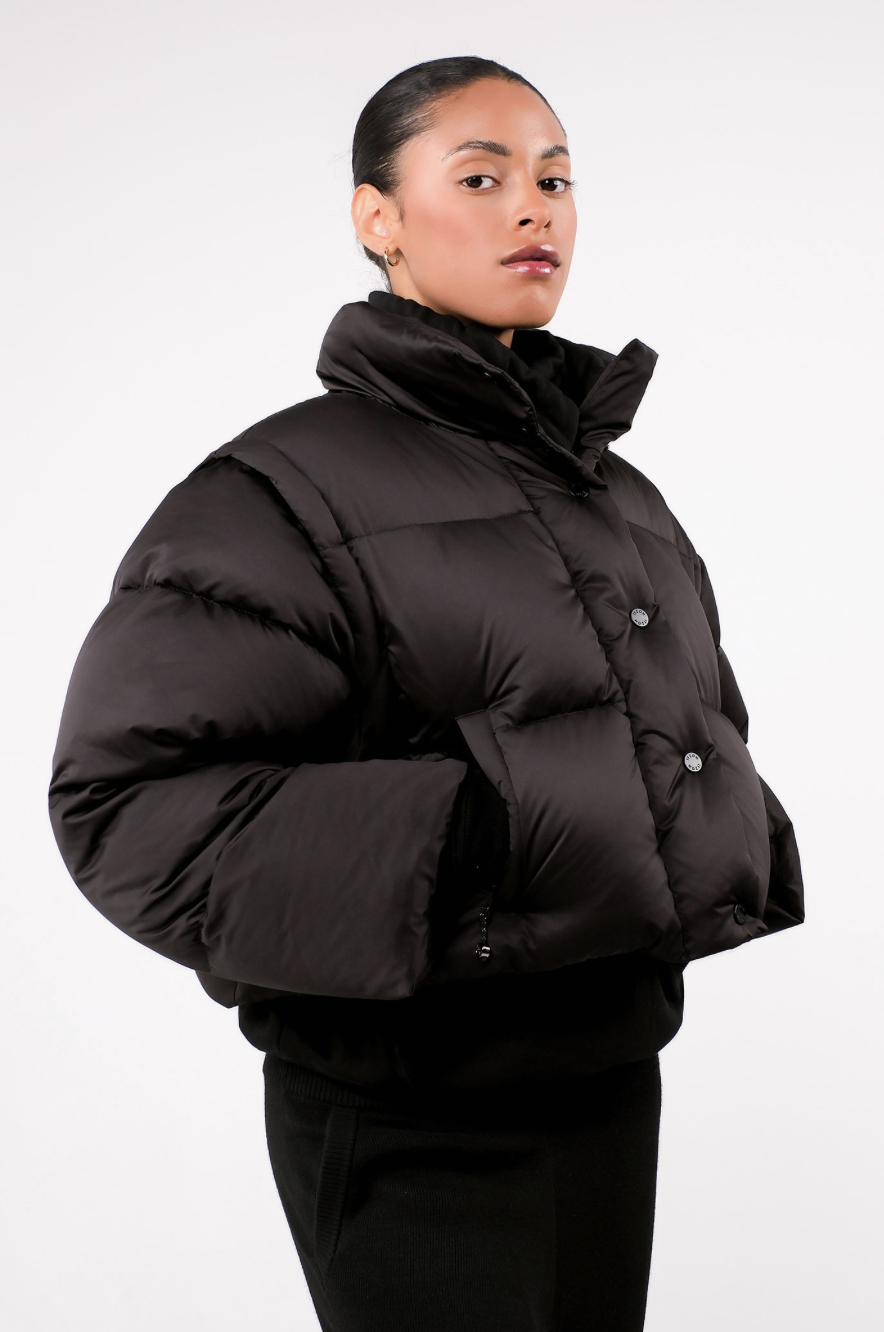 JD361 DOWN JUMPER BLACK サイズ: S/M