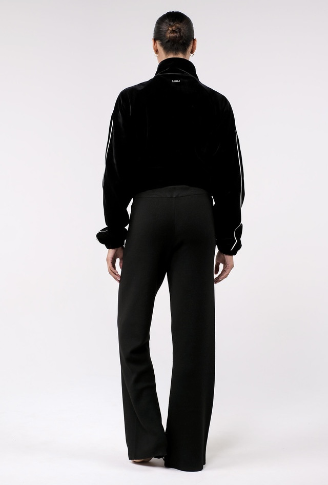 SB291 KNIT PANTS BLACK サイズ: S/M
