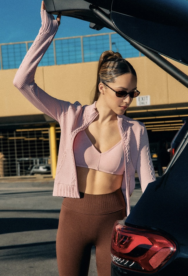 TB012 SOMA SOFT BRATOP MAUVE PINK FADE サイズ: S/M