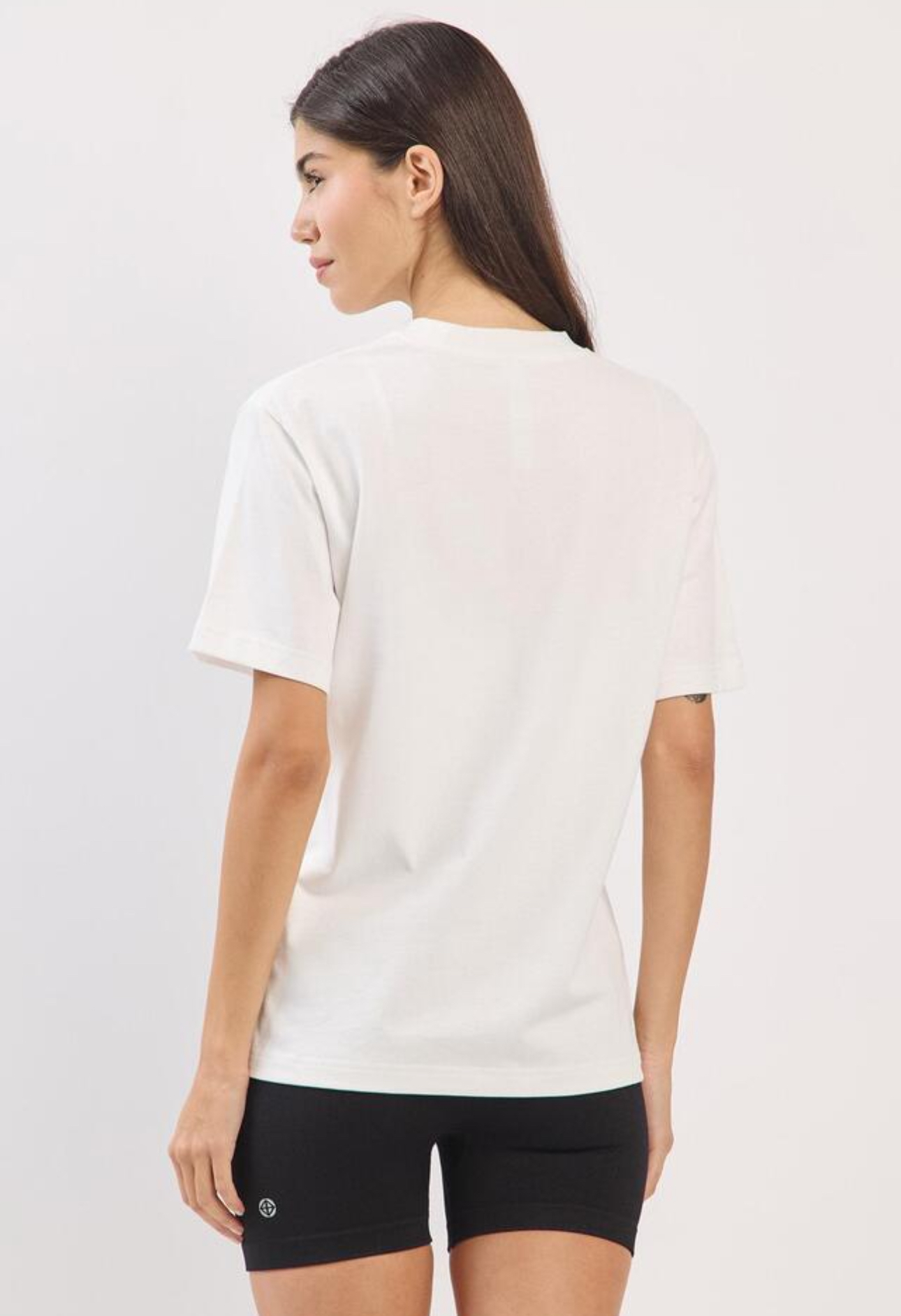 TS108 WASHED LOGO T-SHIRTS WHITE サイズ: S/M