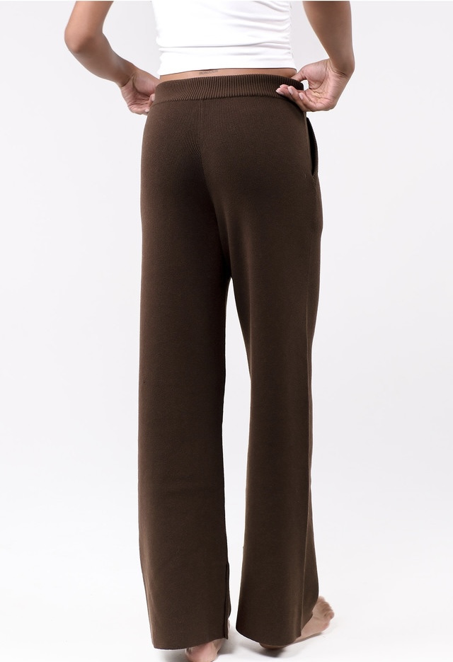 SB291 KNIT PANTS BROWN サイズ: S/M