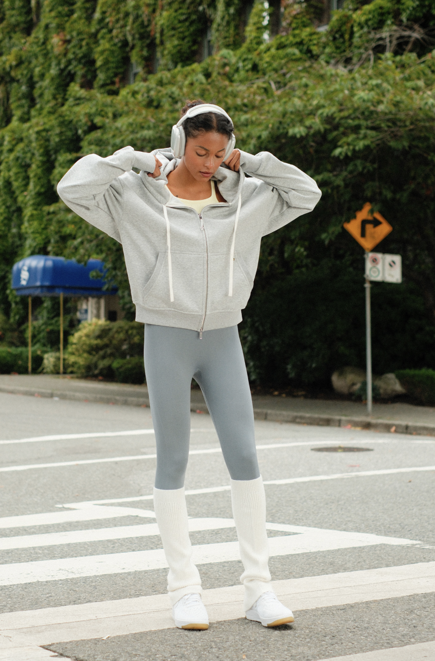 TZ152 ZIP-UP HOODIE M.GRAY サイズ: ONESIZE