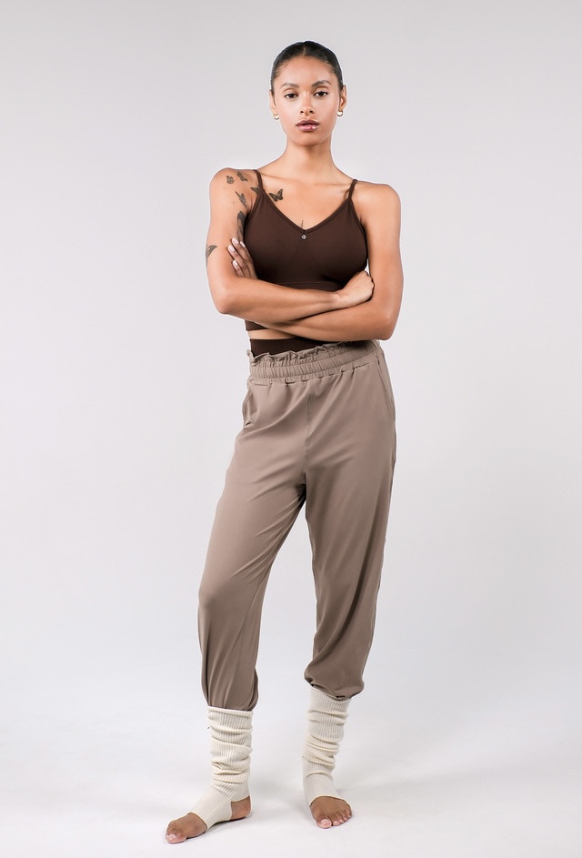 PJ471 JERSEY JOGGER BEIGE サイズ: S/M