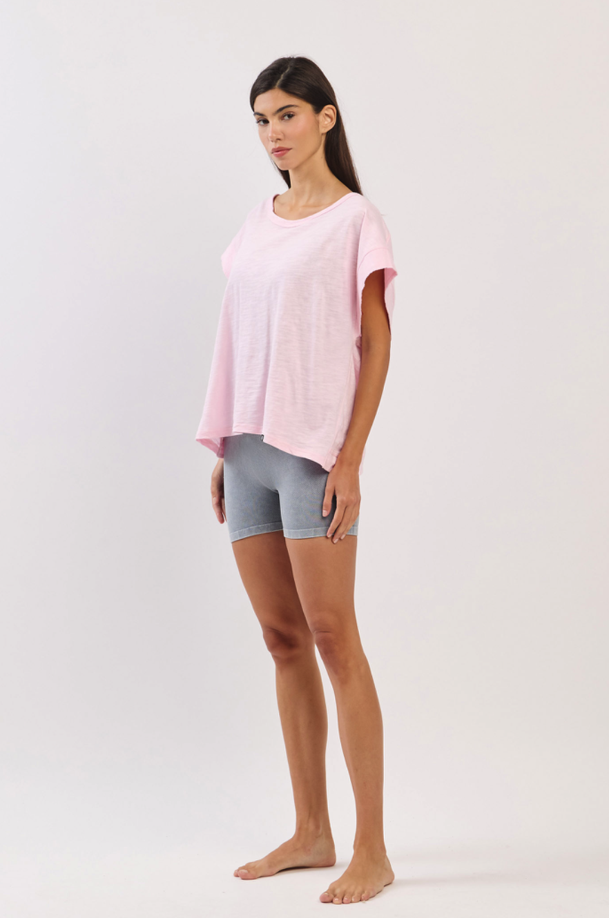 TS109 COVER-UP SLEEVELESS PINK サイズ: ONESIZE