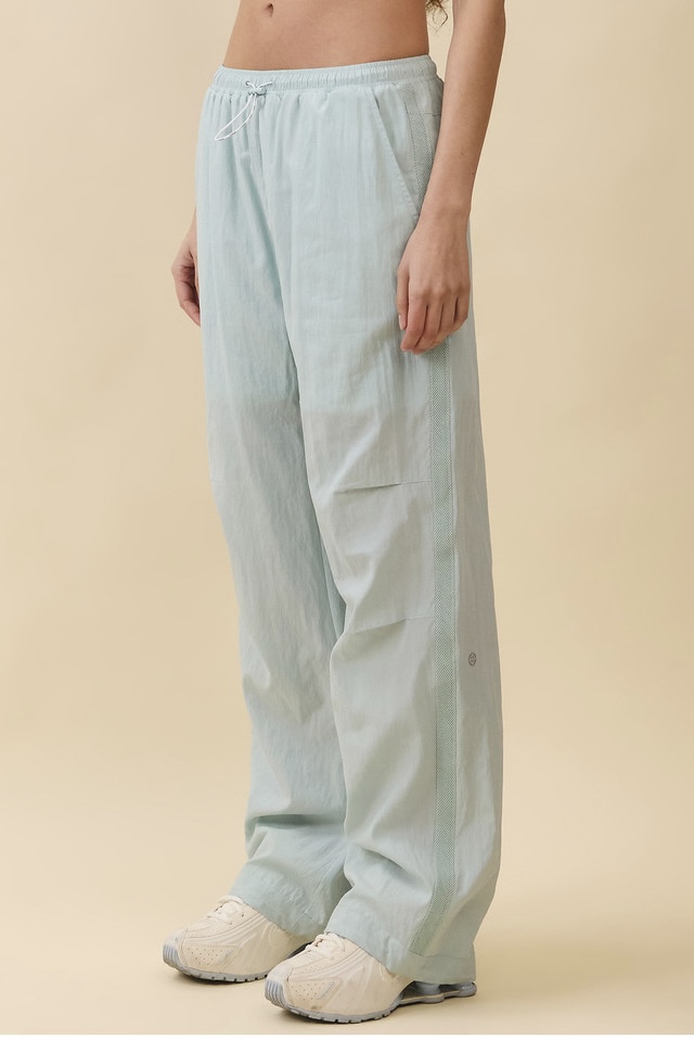 PT431 COOLING PARACHUTE BANDDING PANTS L.MINT SOLID サイズ: S/M