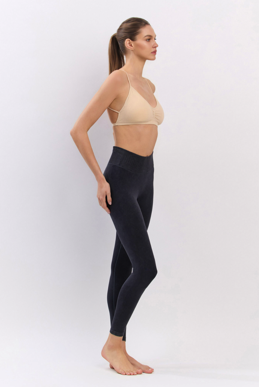 PL074 BLISS LEGGINGS BLACK FADE サイズ: S/M