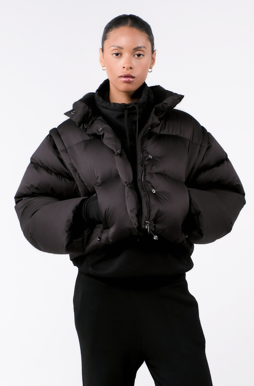 JD361 DOWN JUMPER BLACK サイズ: S/M