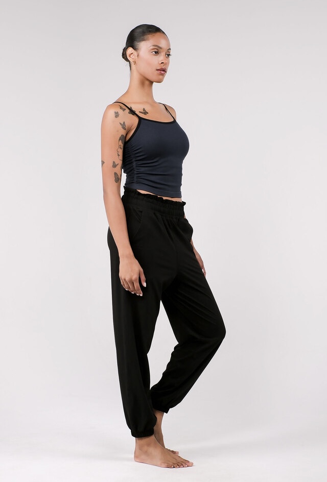 PJ471 JERSEY JOGGER BLACK サイズ: S/M