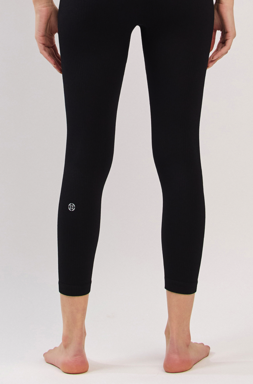 PL071 DOUBLE LEGGINGS BLACK サイズ: S/M