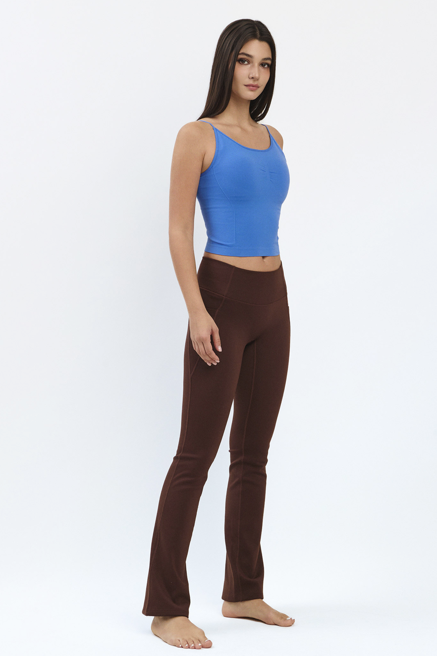 TT024 SEAMLESS TANKTOP BLUE サイズ: S/M