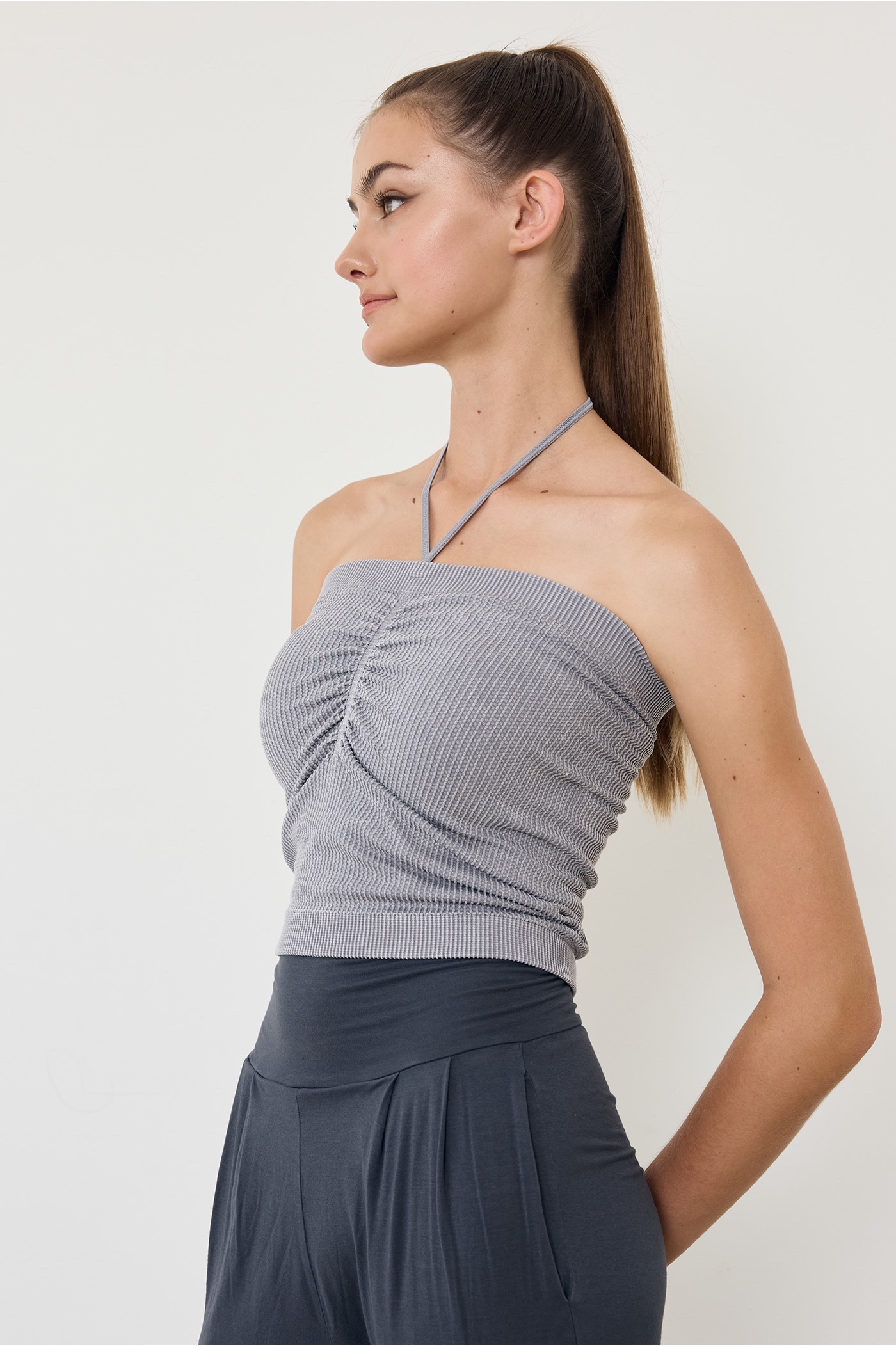 [70%OFF]TB026 NEW TUBE TOP GRAY FADE サイズ: S/M