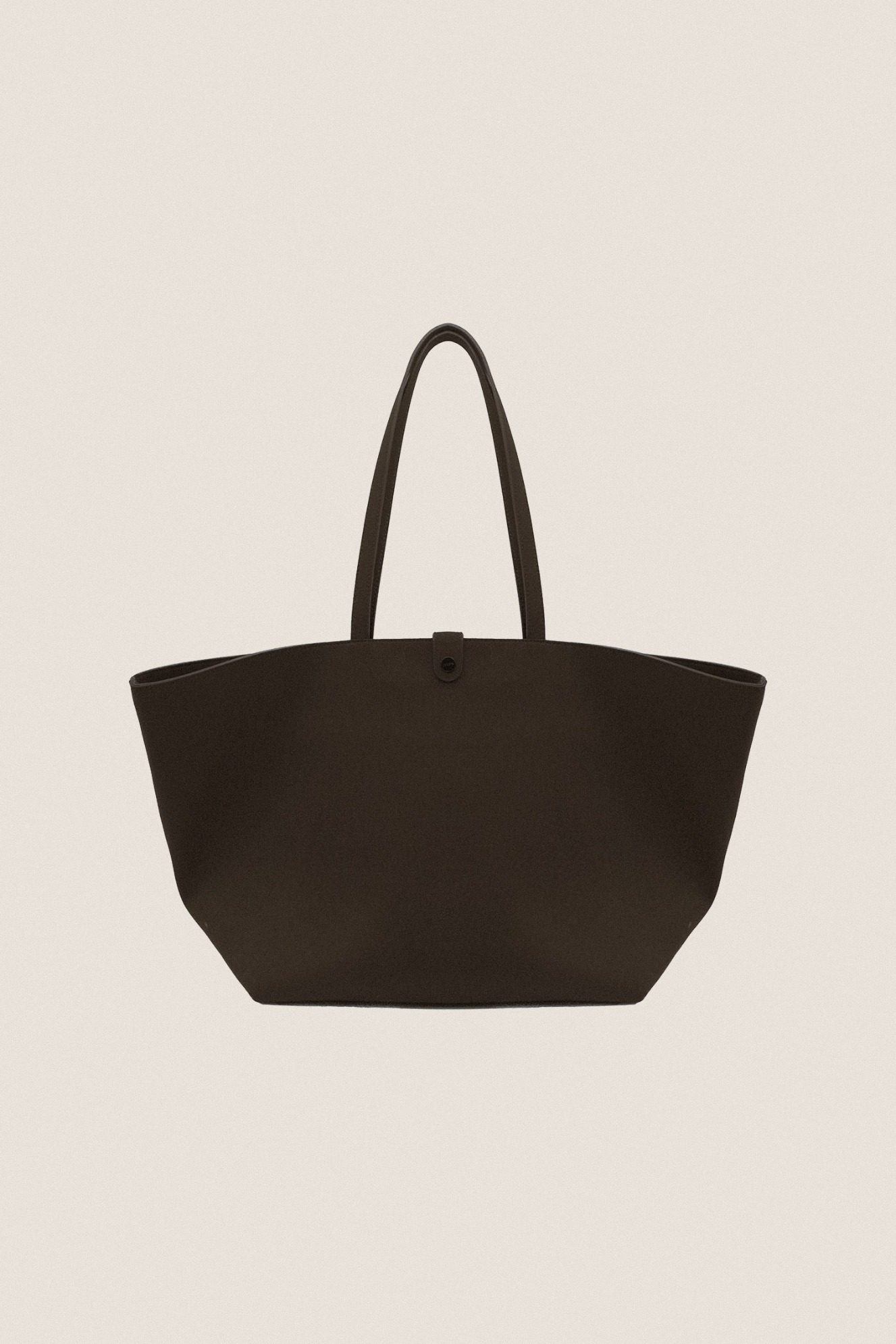 AB505 SUEDE SHOULDER BAG BROWN SOLID