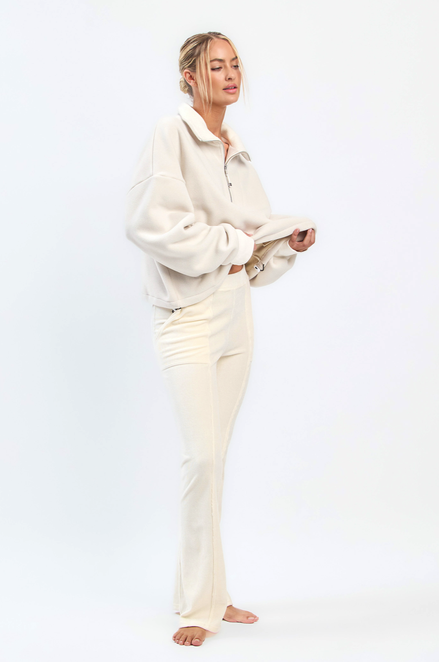 PL203 CORDUROY BOOTSCUT PANTS IVORY サイズ: S/M