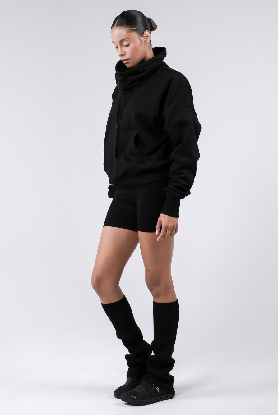 TP142 MINI HOODIE BLACK サイズ: F