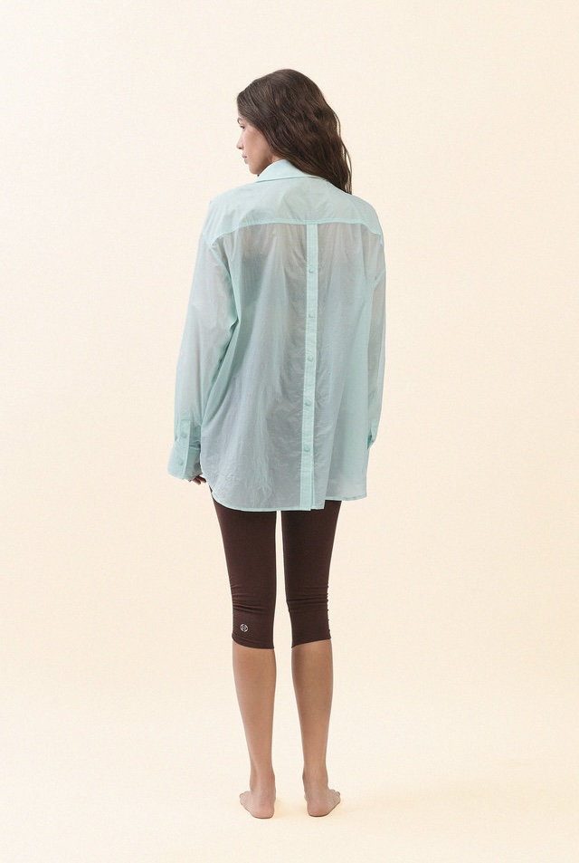 ST188 BREEZE SHIRT L.MINT SOLID サイズ: F
