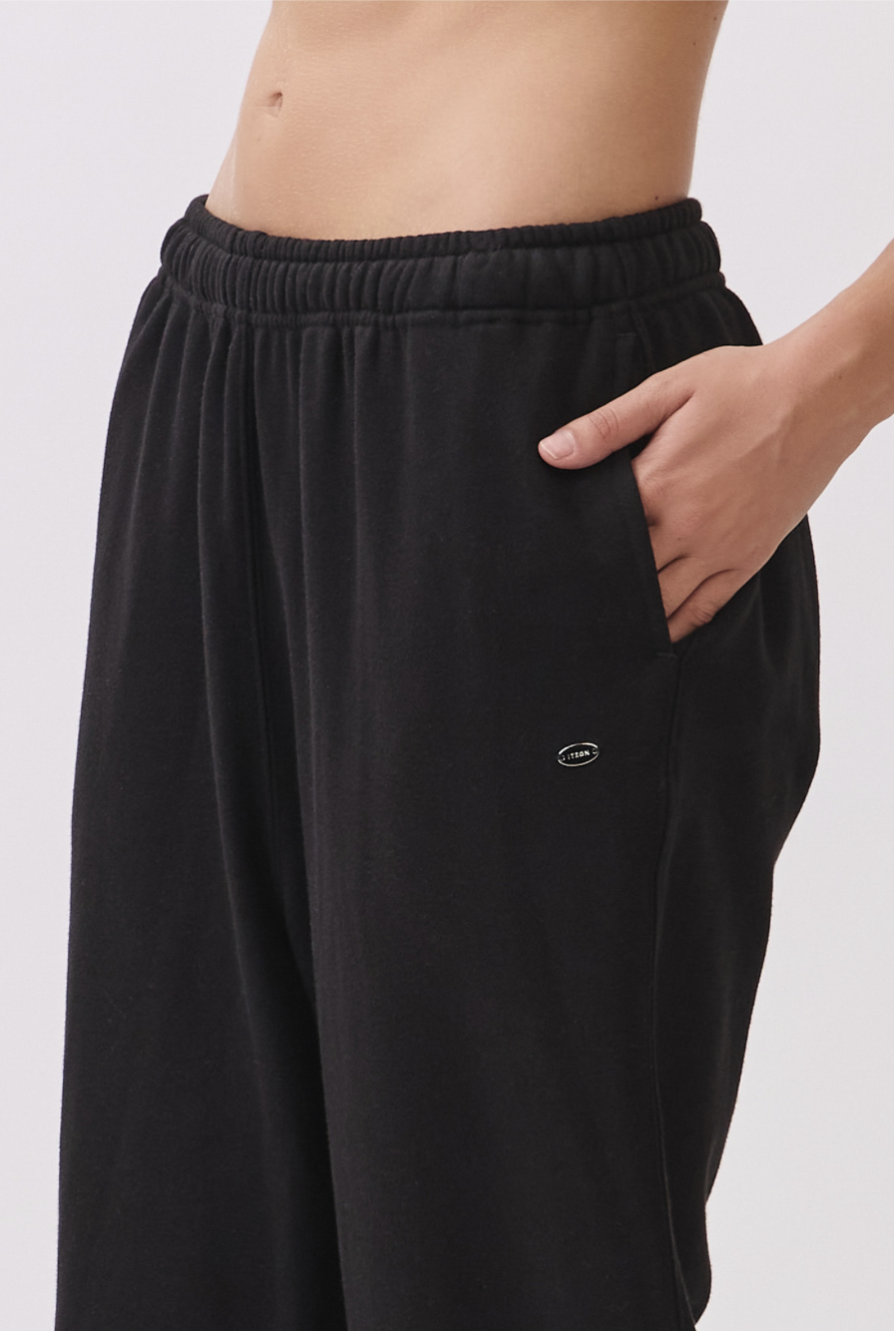 PJ473 SWEAT JOGGER BLACK サイズ: S/M