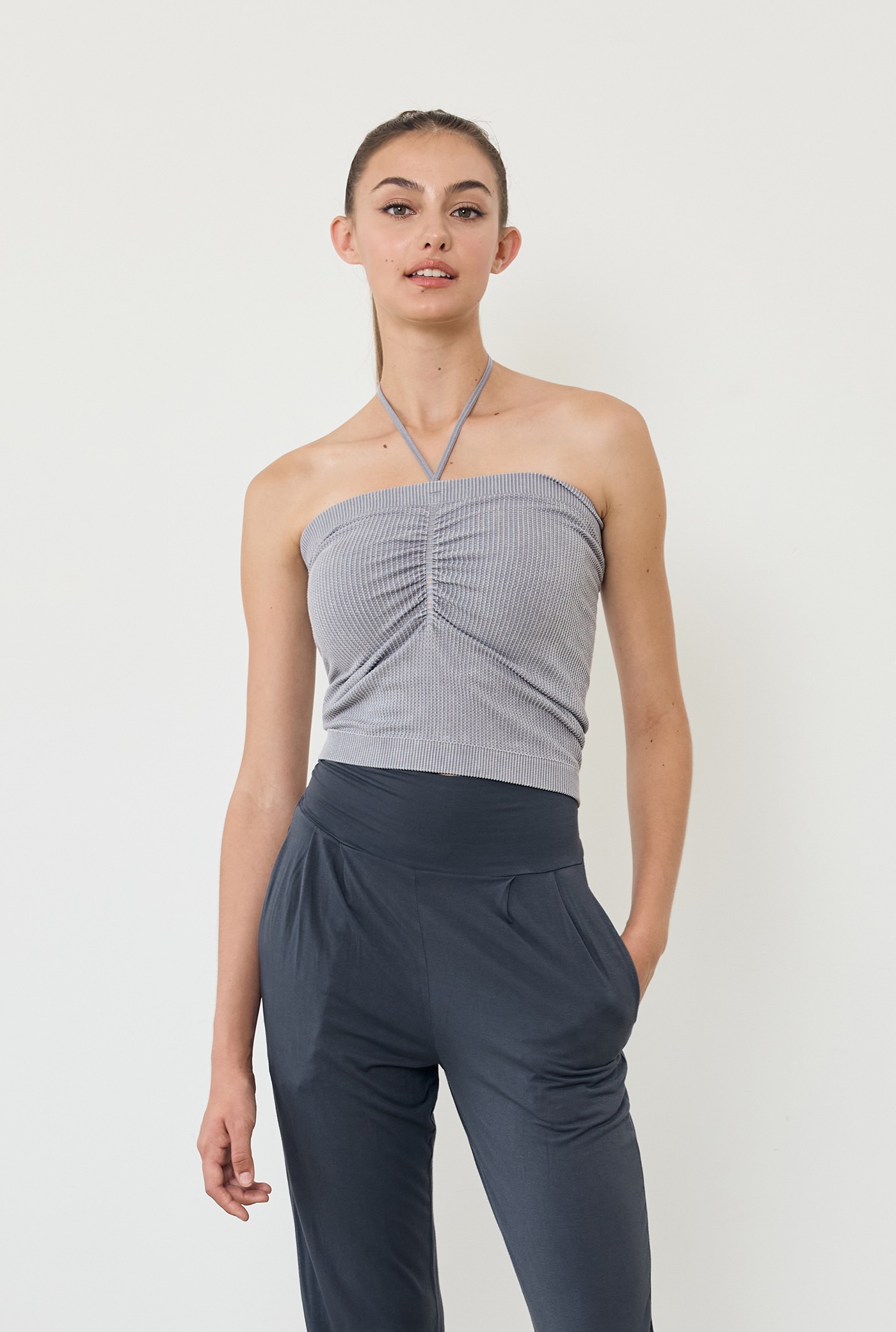 [70%OFF]TB026 NEW TUBE TOP GRAY FADE サイズ: S/M