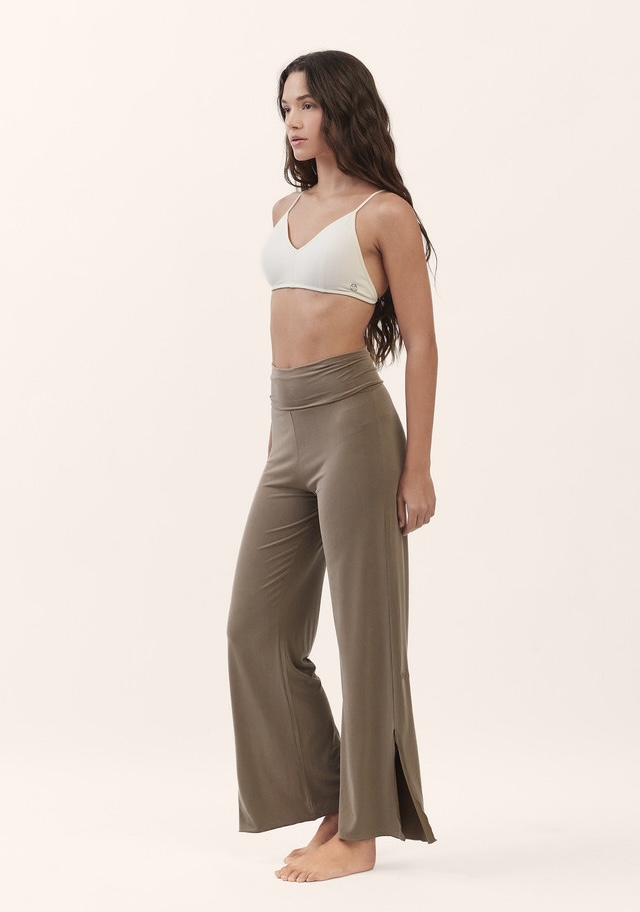 PJ485 RELAX PANTS MILK CHOCOLATE SOLID サイズ: SS