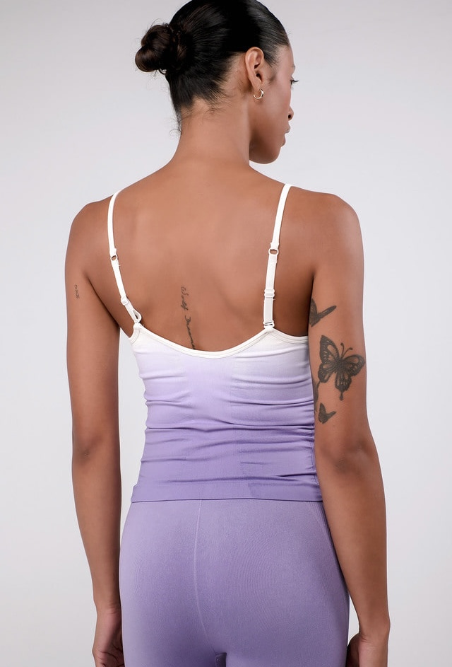 TT010 SIGNATURE TANK TOP PURPLE GRADATION サイズ: S/M