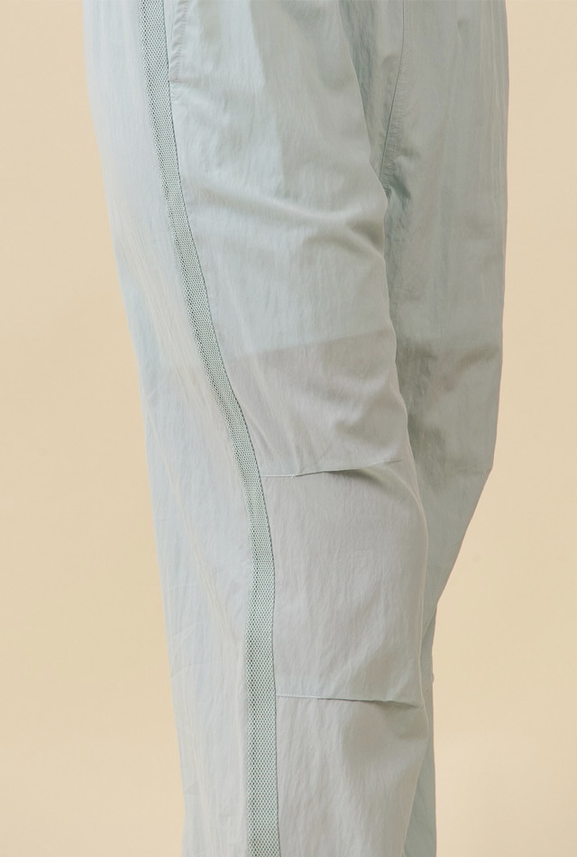 PT431 COOLING PARACHUTE BANDDING PANTS L.MINT SOLID サイズ: S/M